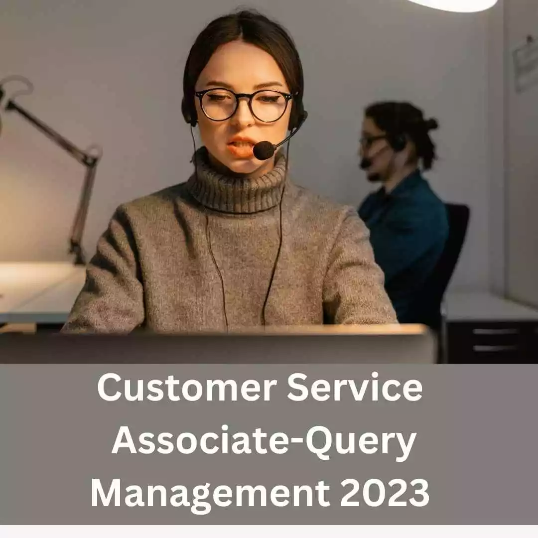 Customer Service Associate-Query Management